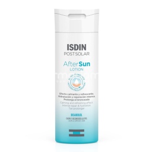 ISDIN Lotiune de corp dupa plaja, calmeaza, racoreste si repara pielea dupa expunerea la soare, prelungeste si infrumuseteaza bronzul, 200ml