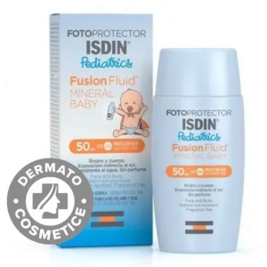 Isdin Pediatrics Crema Protectie Solara pt Copii SPF50 Fusion Water 50ml