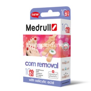 Medrull Plasturi cu Acid Salicilic Corn Removal x 6buc