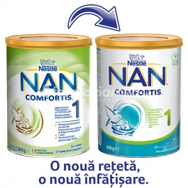 Nestle Lapte NAN 1 Comfortis, de la nastere, 800g