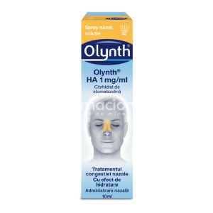 Olynth HA 0,1% spray nazal x 10ml McNail Healthcare IE