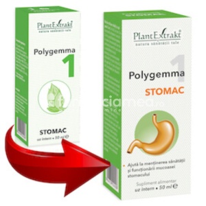 Polygemma 1 Stomac 50ml Plant E - Img 1