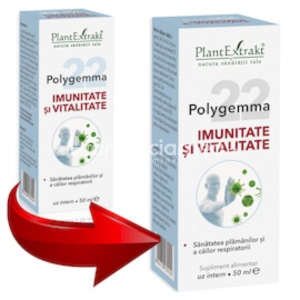 Polygemma 22 Imunitate si Vitalitate 50ml Plant E