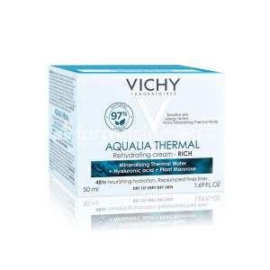 Vichy Aqualia Thermal Crema Rehidratanta-Riche 50ml - Img 2