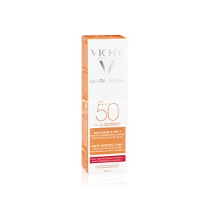 Vichy Capital Soleil Crema antioxidanta 3 in 1 antirid SPF50+, 50ml - Img 2