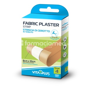 Vitaplus Plasturi Banda 6x10cm VP61101, 4 bucati