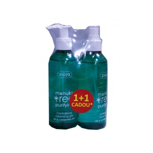 Ziaja Manuka Tree Gel de Curatare 200ml+Lotiune Tonica 200ml Pachet