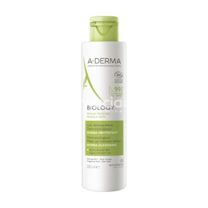 A-Derma Biology Lapte Demachiant Hidratant 200ml - Img 2