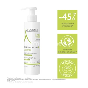 A-Derma Dermalibour+ Cica Gel Spumant 200ml - Img 3