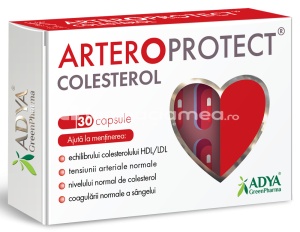 Adya Arteroprotect Colesterol, 30 capsule
