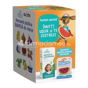 Alinan Atentie si concentrare Sirop,150ml+Plastilina, Fiterman Pharma