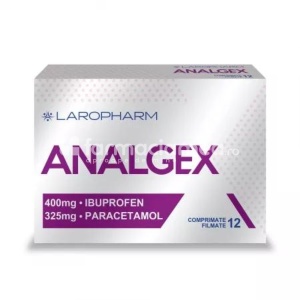 Analgex 400mg/325mg x 12cpr film Laropharm