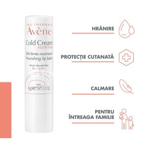 Avene Cold Cream stick de buze, 4 g - Img 4