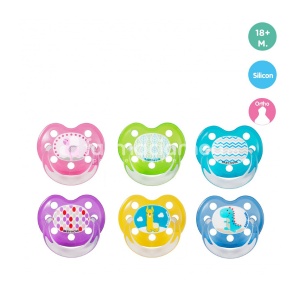 Baby Nova 28280 Suzete Silicon Orto Multicolor Inel Talia 3