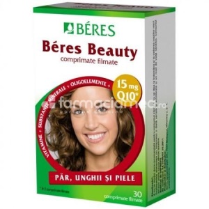 Beres Beauty - Sanatatea si Frumusetea Parului, 30 comprimate filmate