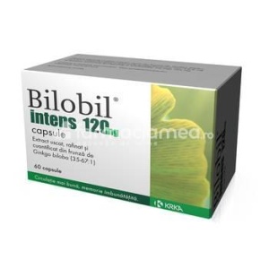Bilobil intens 120mg x 60cps Krka