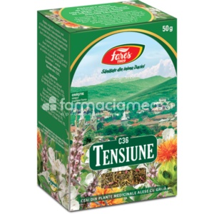 Ceai Tensiune C36, 50g, Fares
