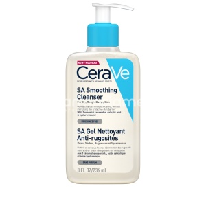 Cerave SA Gel de Curatare Spumant Piele Uscata Aspra cu Rugozitati 236ml