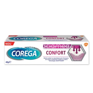 Corega Confort crema adeziva pentru proteza dentara, 40 g, Gsk