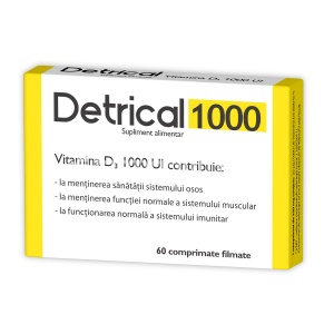 Detrical 1000UI x 60cpr film Zdrovit
