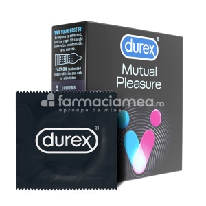 Durex Mutual Pleasure x 3buc