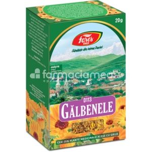 Fares Ceai Galbenele Flori D113 20g vrac