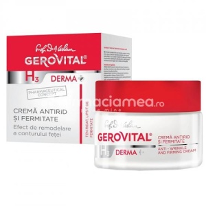 Gerovital H3 Derma+ Crema Antirid si Fermitate 50ml