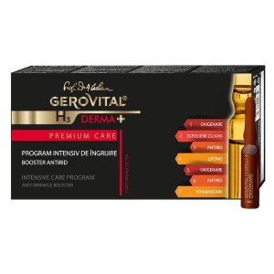 Gerovital H3 Derma+ Premium Care Program Intensiv de Ingrijire 2ml x 7fi