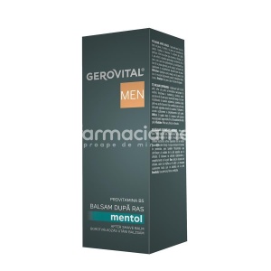 Gerovital Men Balsam dupa ras Mentol,100 ml