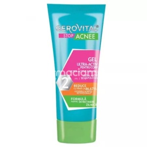Gerovital Stop Acnee Gel Ultra Activ pt Corp 50ml