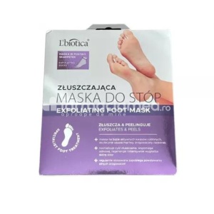 L Biotica Sosete Exfoliante pt Picioare x 1per Viva Pharma