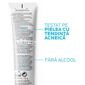 La Roche Posay Effaclar Duo+ Crema corectoare anti-imperfectiuni, post-acnee, 40ml - Img 2
