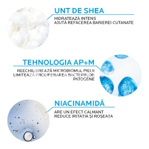 La Roche Posay Lipikar Baume AP+ M Light Balsam cu Tripla Actiune Textura Lejera 200ml Eco-Tube - Img 2