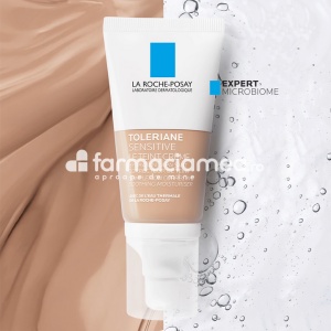 LA ROCHE POSAY Toleriane Sensitive Light crema hidratanta uniformizanta, 50ml