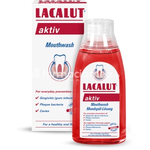 Lacalut Apa de Gura Aktiv Antiplaque 300ml