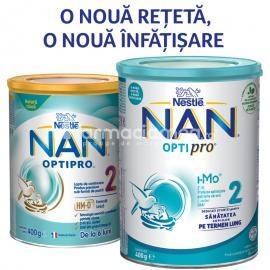 Nestle Nan Lapte Praf 2 Optipro 400g