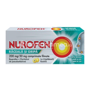 Nurofen Raceala si Gripa x 24cpr film Reckitt