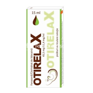 Otirelax sol auriculara 15ml Rompharm