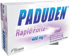 Paduden Rapid Forte 400mg x 10cpr film Terapia
