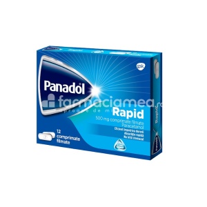 Panadol Rapid 500mg x 12cpr film GSK Consumer (PET)