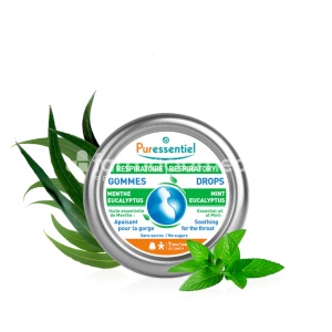 Pastile Gumate pentru Calmarea Durerilor de Gat, 45g Puressentiel