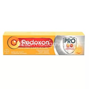 Redoxon Immuno Pro, 1000 mg, 15 comprimate efervescente, Bayer