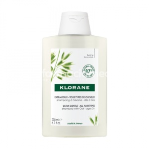Sampon cu lapte de ovaz pentru utilizare frecventa, 200 ml, Klorane