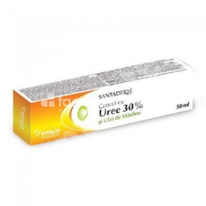 Santaderm Crema Uree 30% si Ulei Masline 50ml