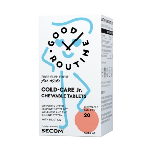 Secom Cold Care Junior +3a x 20cpr mast Good Routine