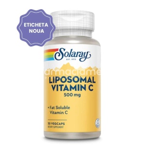 Secom Vitamin C Liposomal 500mg x 30cps Solaray
