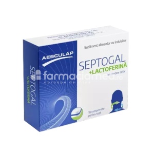 Septogal+Lactoferina x 18cpr Aesculap