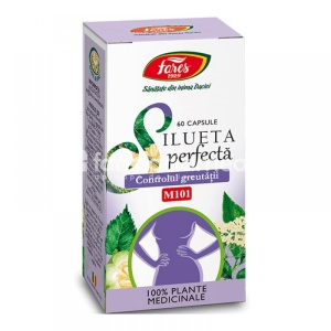 Silueta Perfecta Controlul Greutatii M101, 60 capsule, Fares