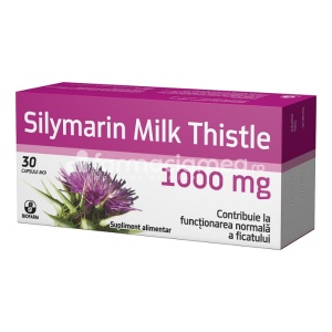 Silymarin Milk Thistle 1000 mg x 30cps Biofarm