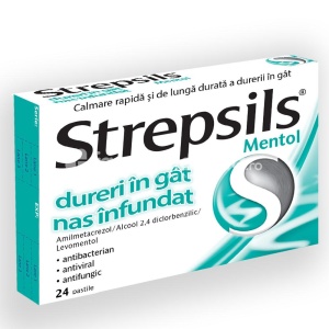Strepsils Mentol x 24pastile Reckitt